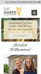 Mobile Screenshot of harfe.de